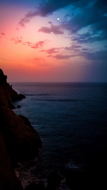 4k Dark Sunset