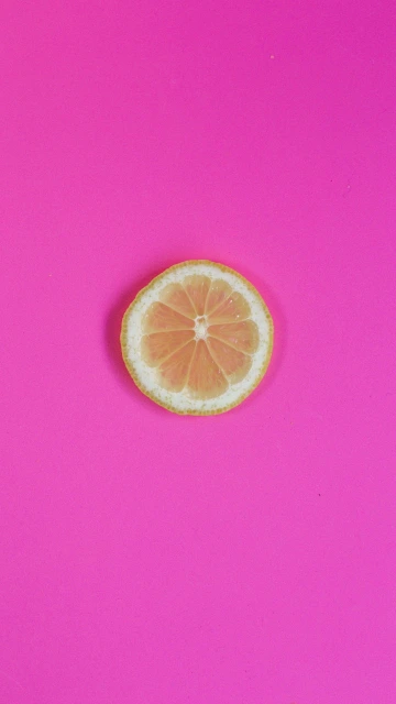 4K Lemon Slice Citrus