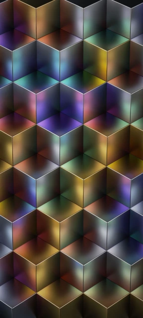 Abstract Cubes Pattern 1