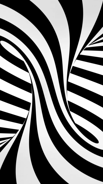 Black White Stripes Pattern