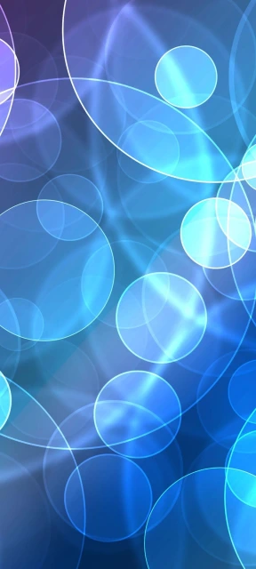 Blue Circular Pattern