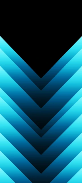 Blue Gradient Chevron Pattern