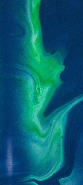Blue Green Abstract Pattern