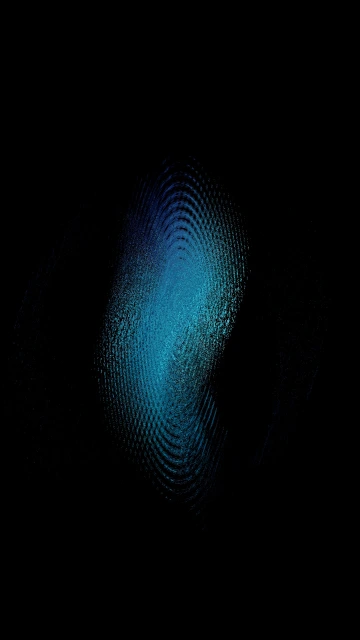 Blue Ripple Pattern