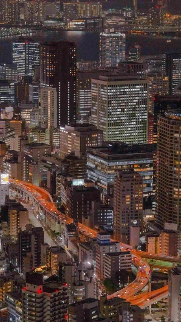 City Buildings Road 4K