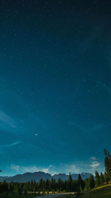 Cloudy & Starry Sky 4K