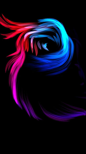 Colorful Abstract Spiral