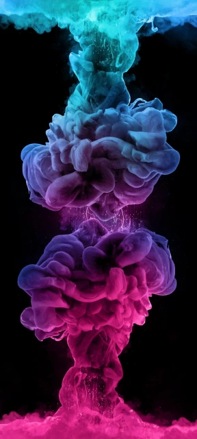 Colorful Ink Explosion