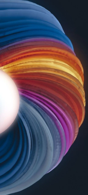 Colorful Spiral Design