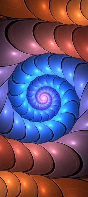 Colorful Spiral Pattern