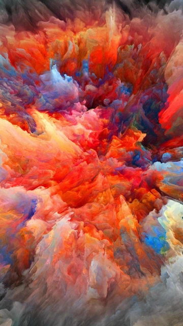 Colourful Cotten Candy Clouds 4K