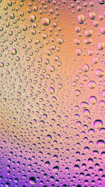 Drops Blur Gradient 4K