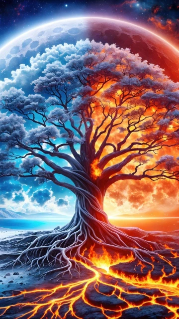 Elemental Tree Contrast