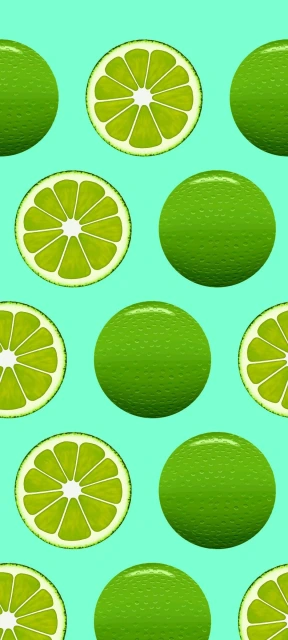 Lime Slice Pattern