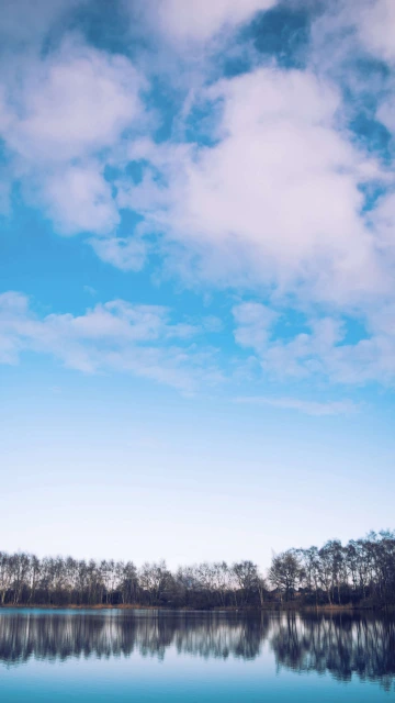 Nature Sky Lake 4K