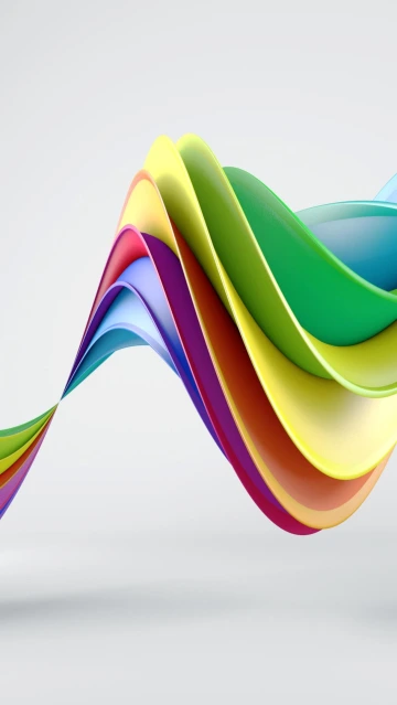 Rainbow Wave Design