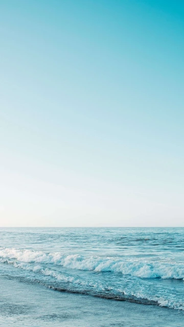 Sea Waves Coast 4K