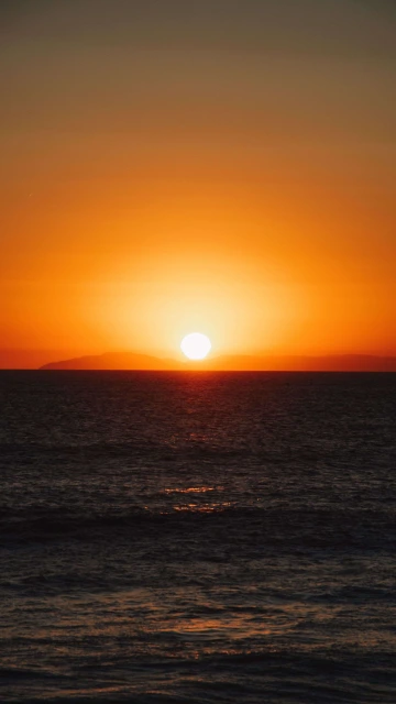 Sunset Sea 4K