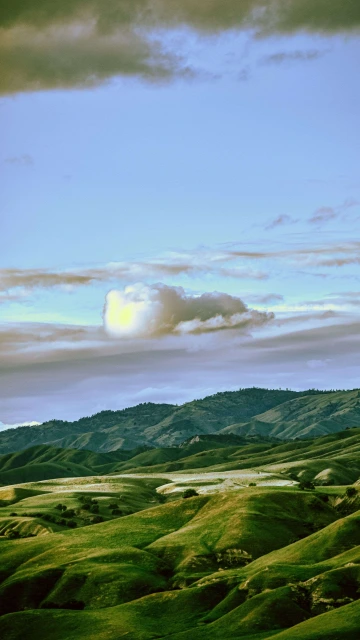 Valley Hills Mountains 4K