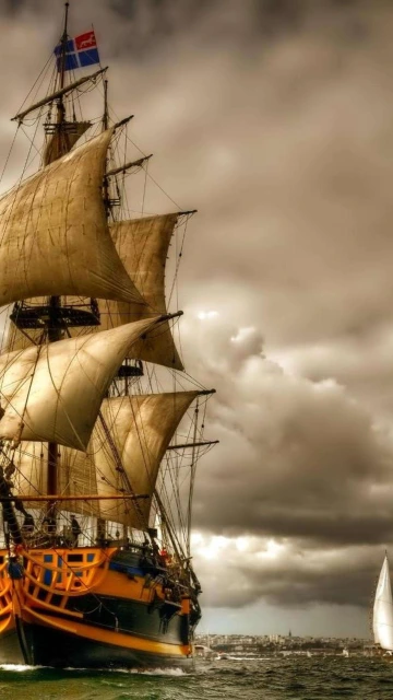 Vehicles Sailing Ship 4K
