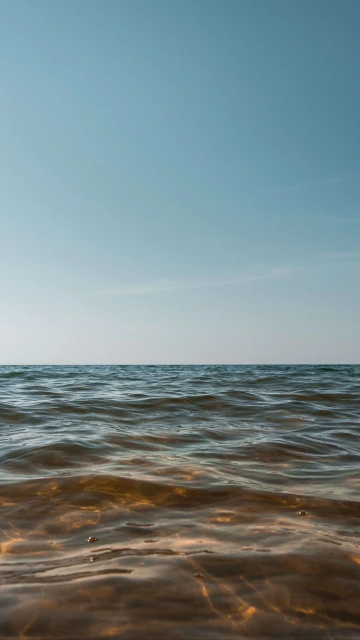 Waves Horizon Water 4K