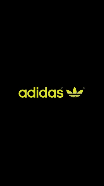 Adidas Logo Black Background