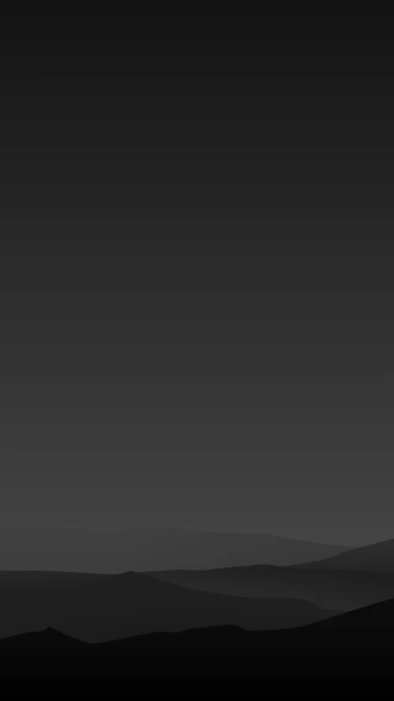 Black Gradient Mountains