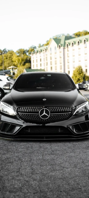 Black Mercedes Car Wallpaper