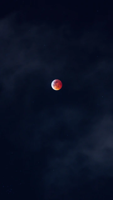 Blood Moon Night Sky