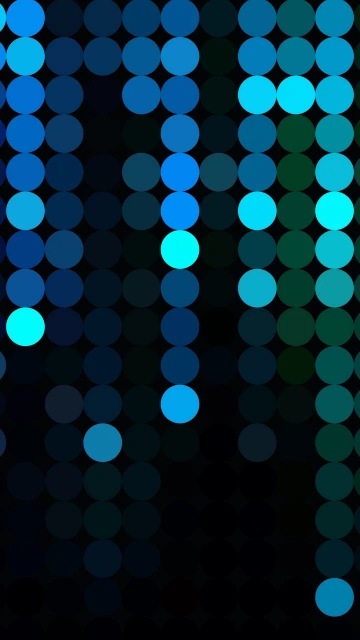 Blue Dot Pattern Background