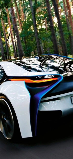 BMW Concept Car Rear View
