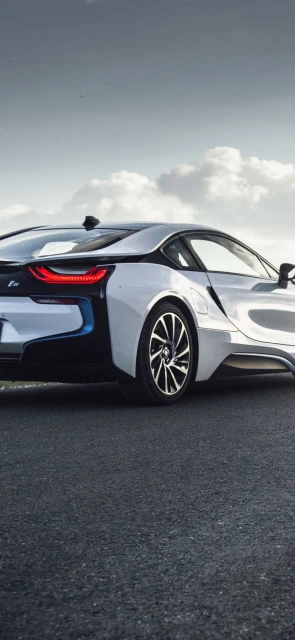 BMW I8 Rear View