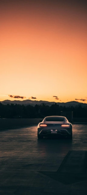 Car Sunset Wallpaper
