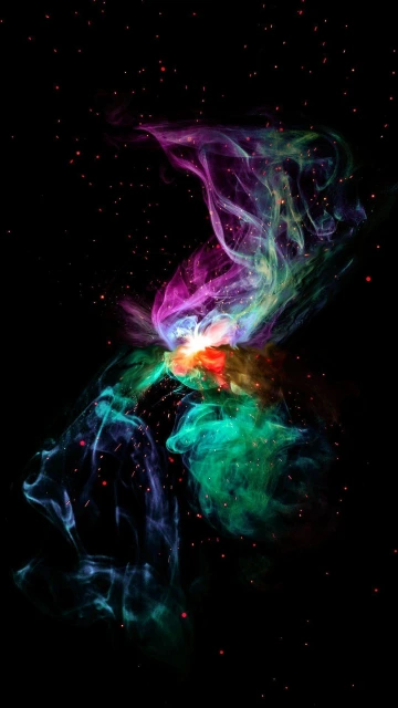 Colorful Nebula Space