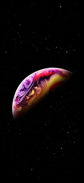 Colorful Planet Space Background 1