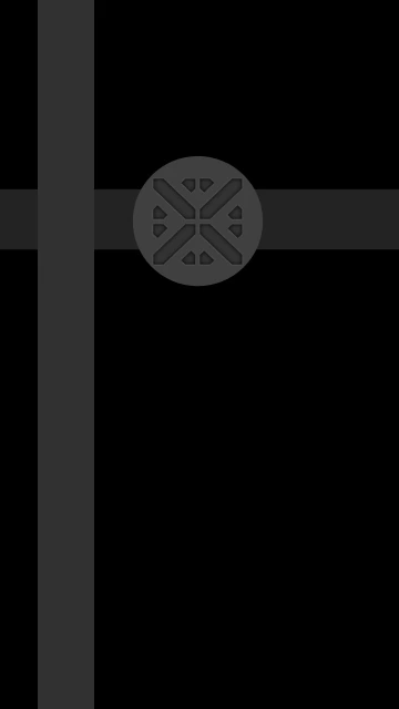 Dark Gray Cross Logo