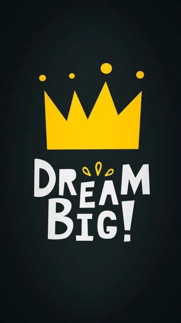 Dream Big Crown Design