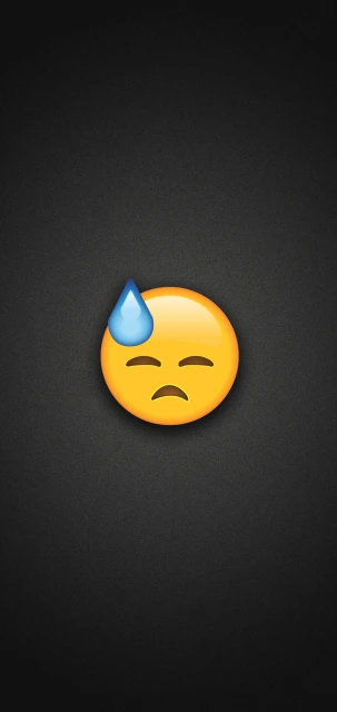 Face with Cold Sweat Emoji