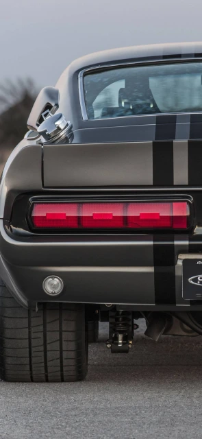 Ford Mustang Rear Bumper Detail