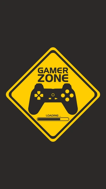 Gamer Zone Loading Sign