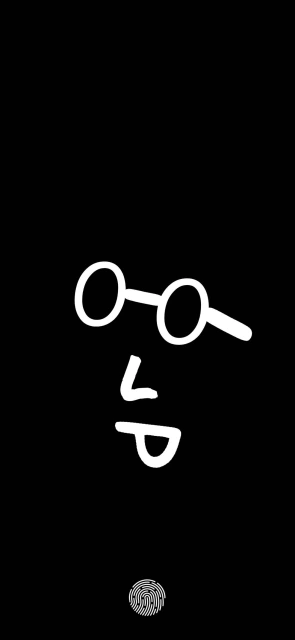 Glasses and Finger Print