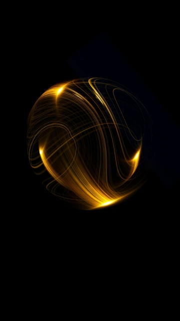 Golden Light Sphere