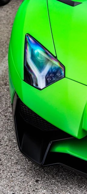 Green Car Phone Wallpaper