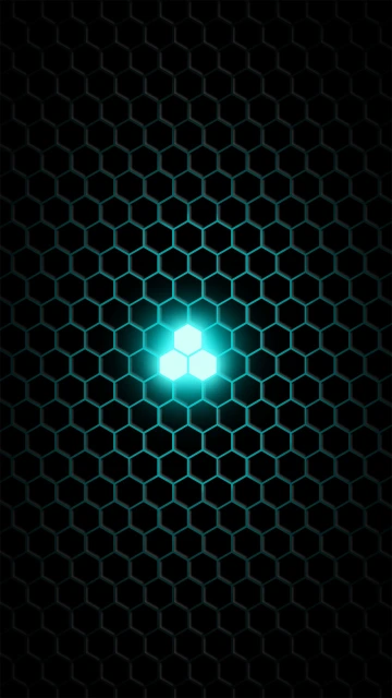 Hexagonal Light Pattern