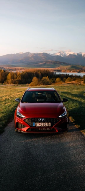 Hyundai Red Car Wallpaper