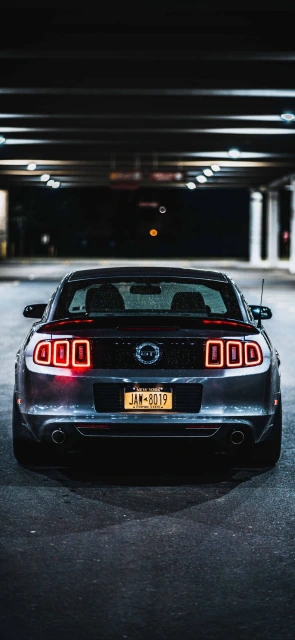 Mustang GT Rear View