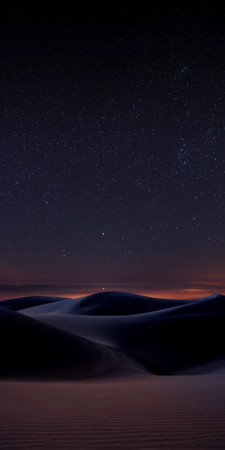 Night Desert Stars