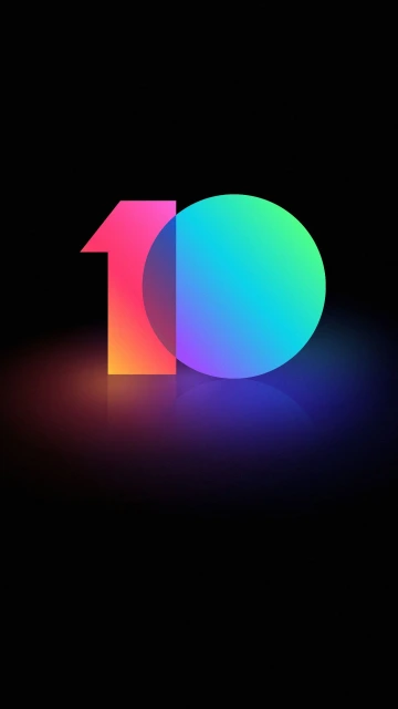 Number Ten Gradient Design