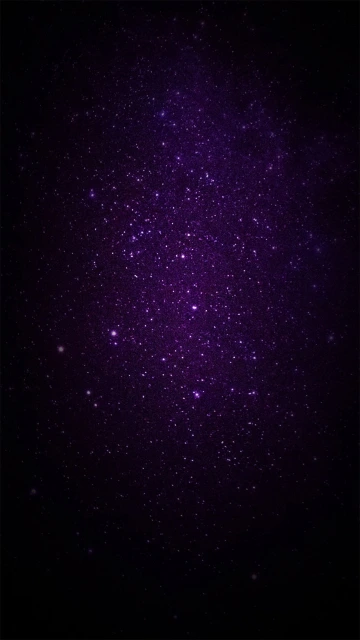 Purple Starry Night Sky