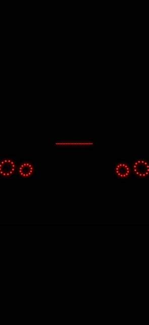 Red LED Light Display